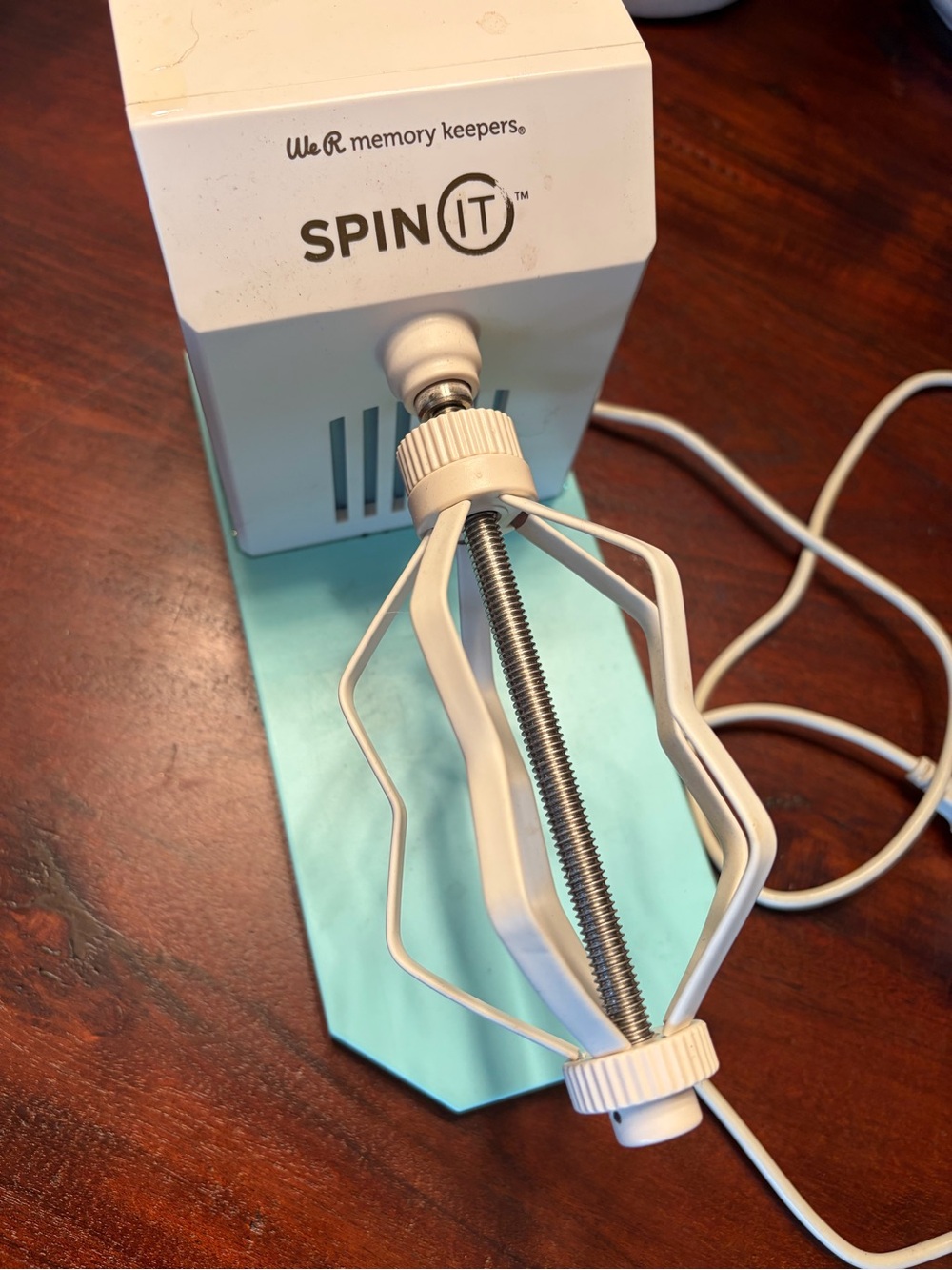 We R Memory Keepers Spin It Pro Tumbler Turner epoxy no box
